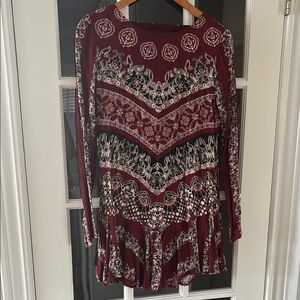 Free People Open Back Dress